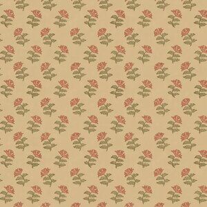 Mulberry Home Mulberry Sprig Wallpaper Roll – 70cm x 10m – Beige - NEW/Sealed